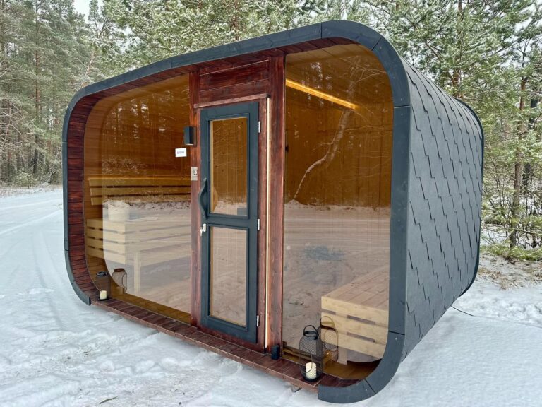 Cabin sauna, thermohout