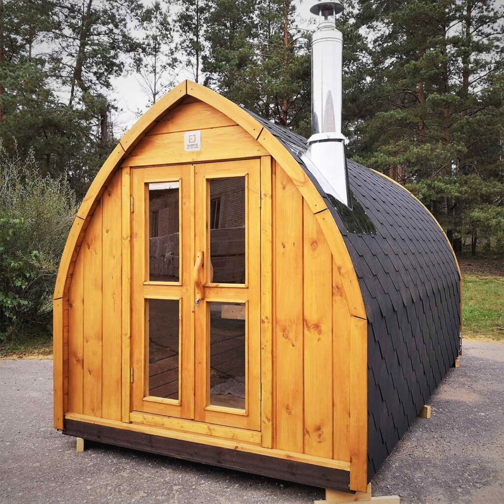 Iglu zomerhuis, thermohout